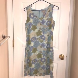 Casual Multicolor Floral Dress